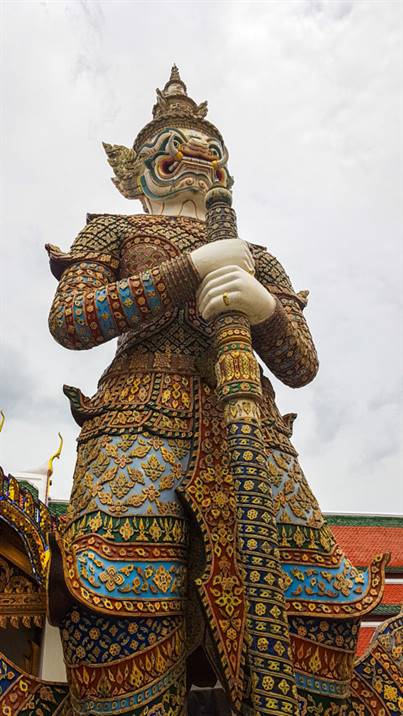Le palais, royal, Bangkok