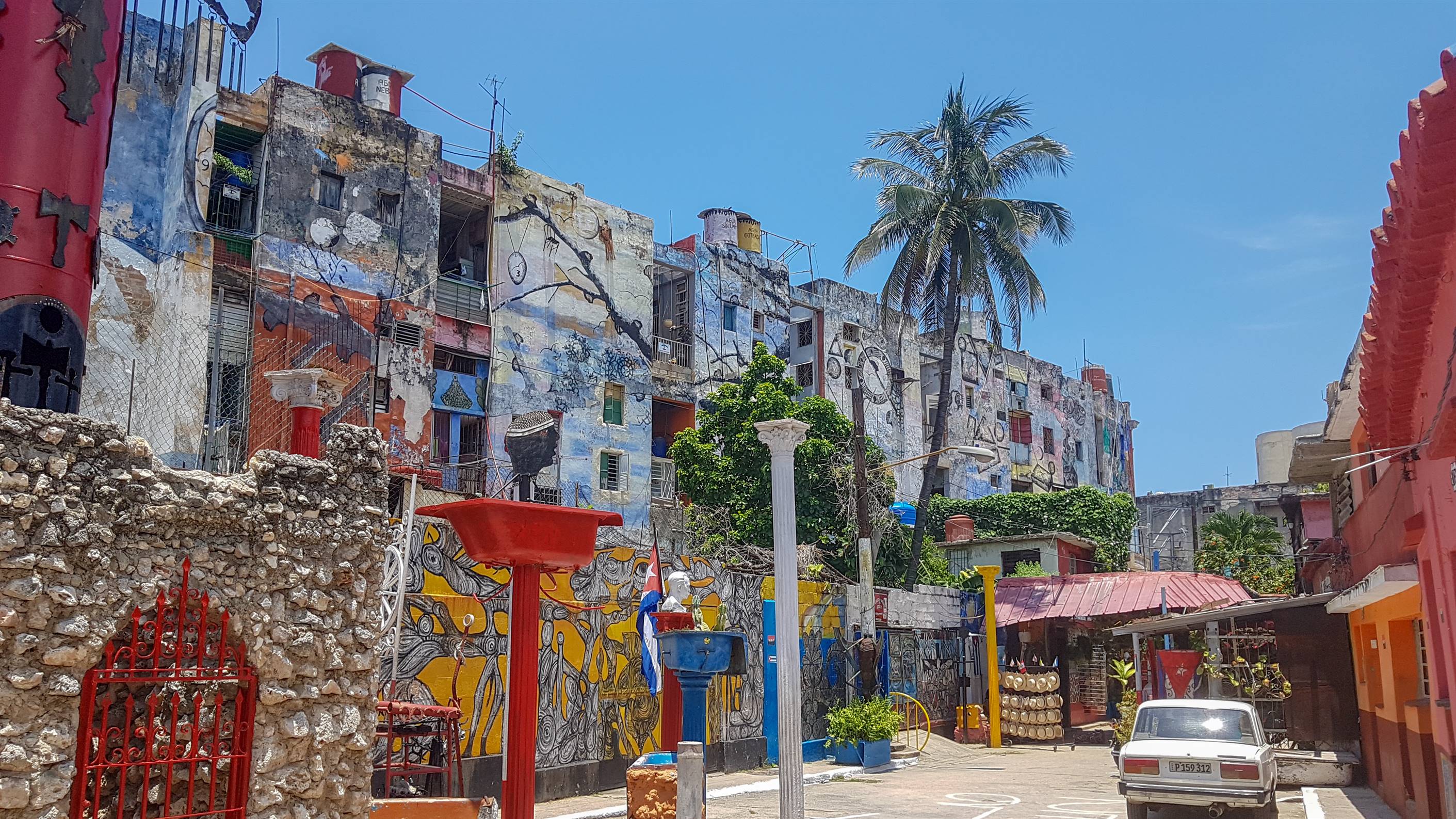 Callejon de Hamel, La Havane, Cuba