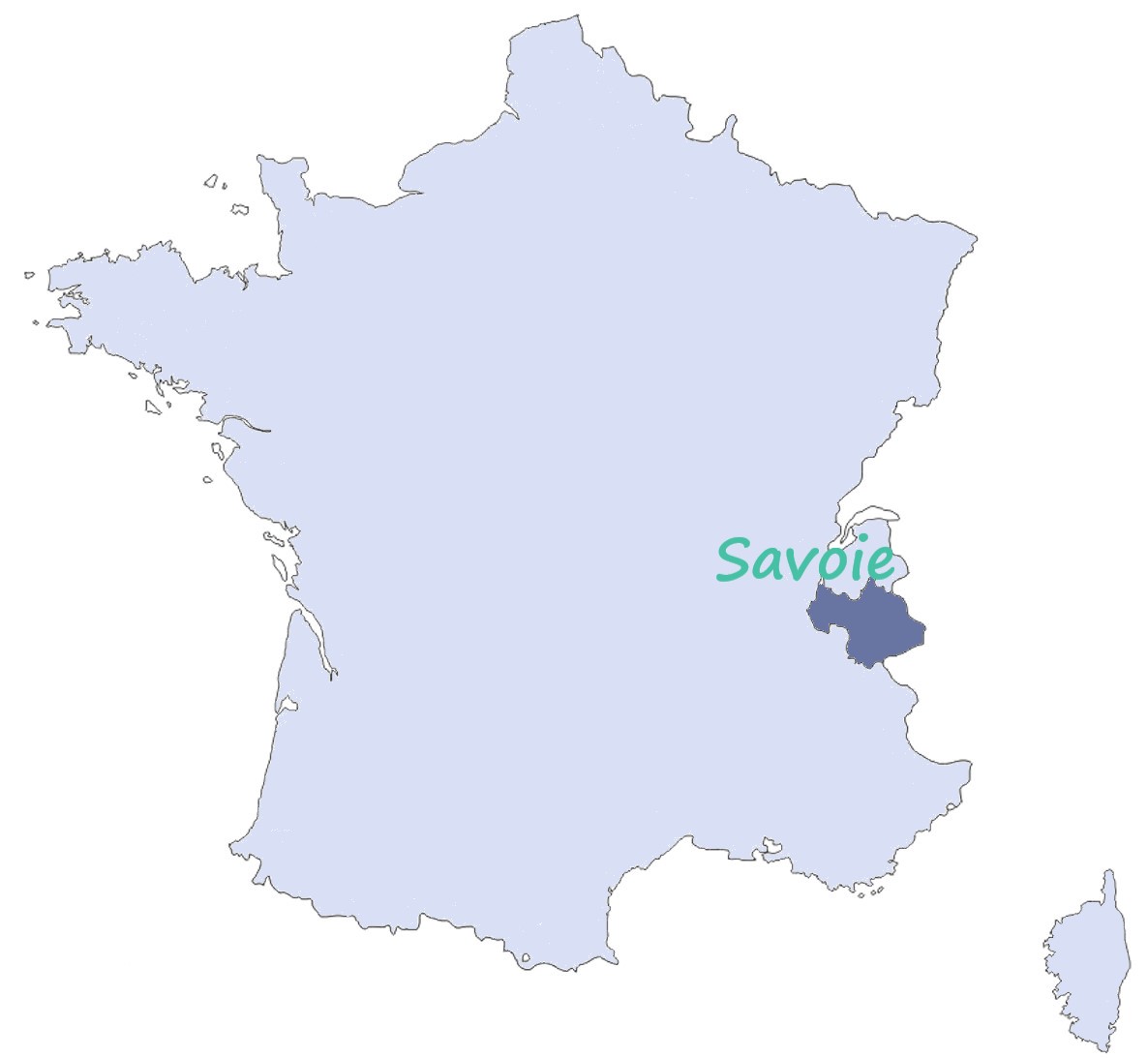 où se situe la Savoie?