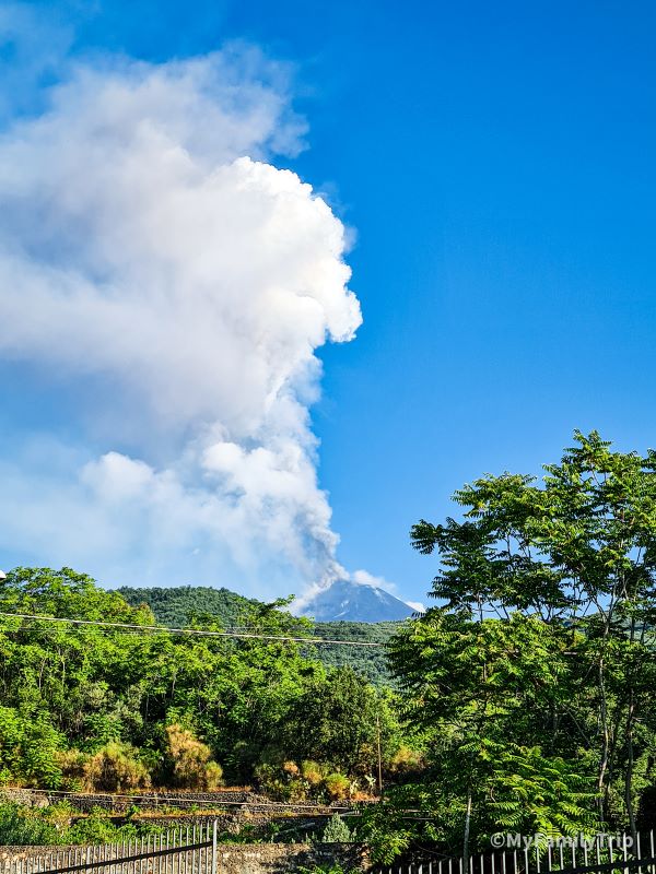 Eruption Etna 2021