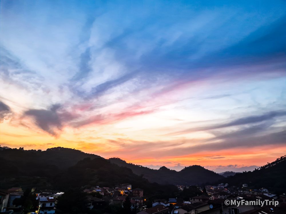 Sunset à Ricco del Golfo