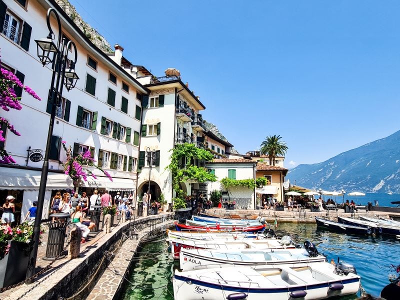 Limone Sul Garda. Itineraire road trip italie du nord