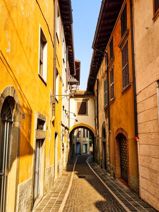 Ruelle de Predore, lac d'Iseo