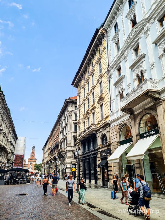 2 jours à Milan en famille