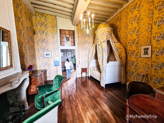 Chambre chateau chateauneuf en auxois