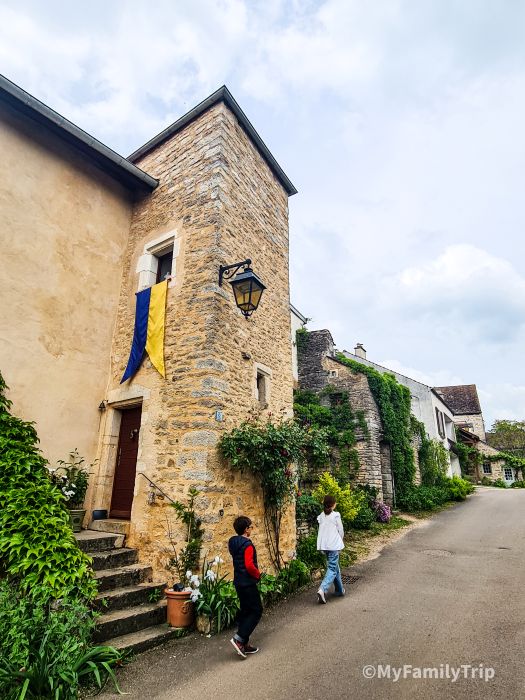 Maison en pierre de Chateauneuf en Auxois