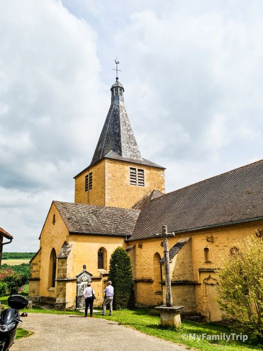 église de Chateauneuf en auxois