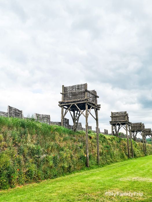 Defenses romaines Museo pparc Alesia - week end en cote d'or en famille